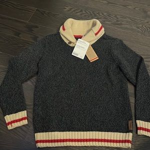 Roots - Boys Cabin Shawl Sweater